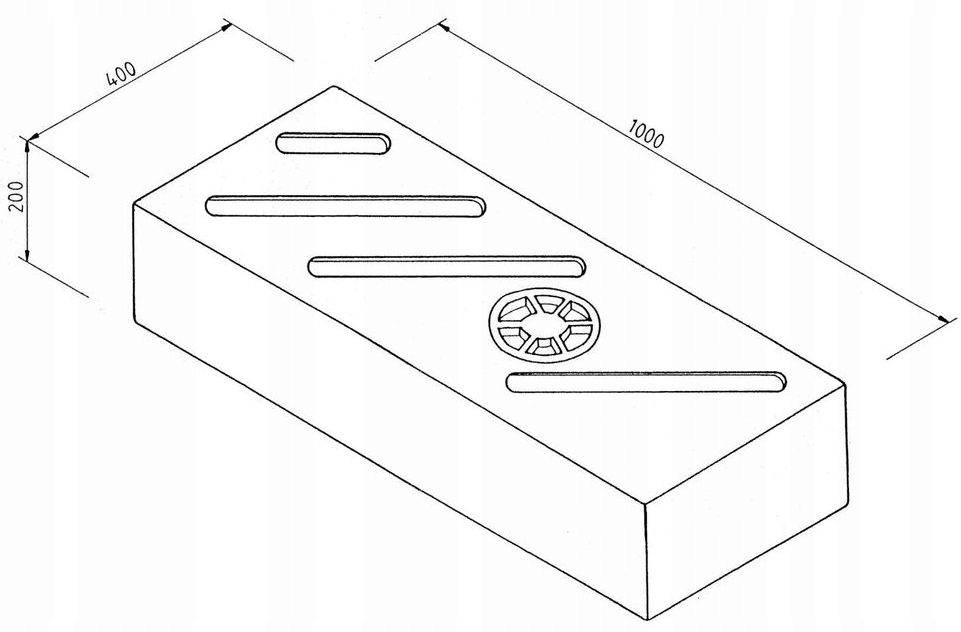 ZBIORNIK POJEMNIK NA WODĘ CZYSTĄ I SZARĄ 76L Numer katalogowy części 123620