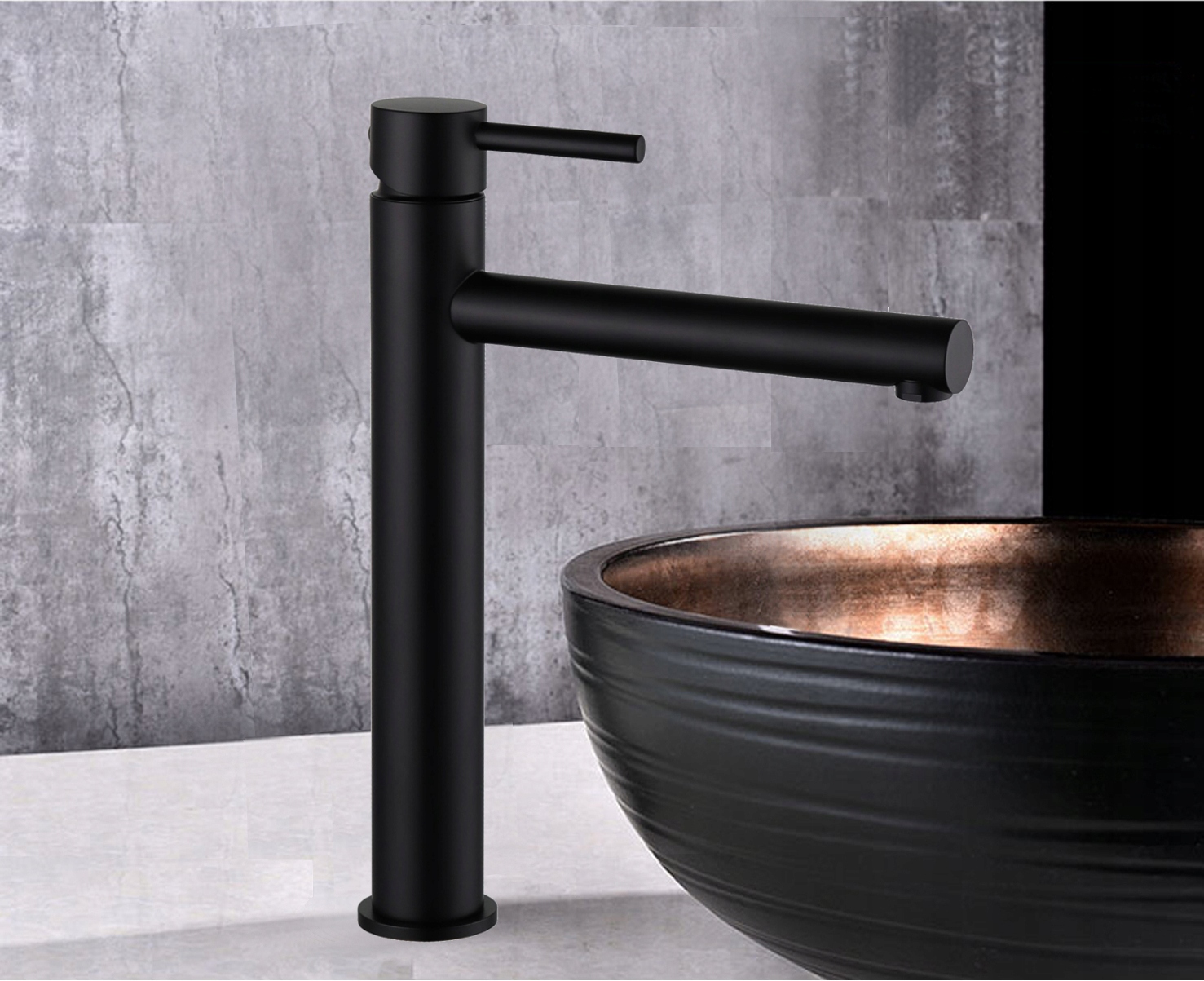 MEXEN ELBA BATERIA UMYWALKOWA WYSOKA CZARNA Kod producenta 74110-70