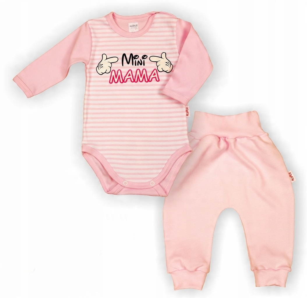 

Komplet Body Napisy+Legginsy MAMAlubTATA 62 Klekle