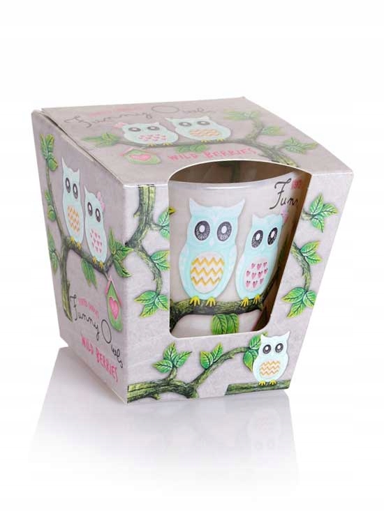 

Bartek Świeczka Funny Owls Wild Berries 115 g