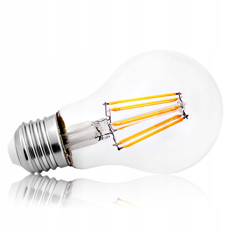

Żarówka Led E27 Filament 8W Edison Ozdobna Ciepła