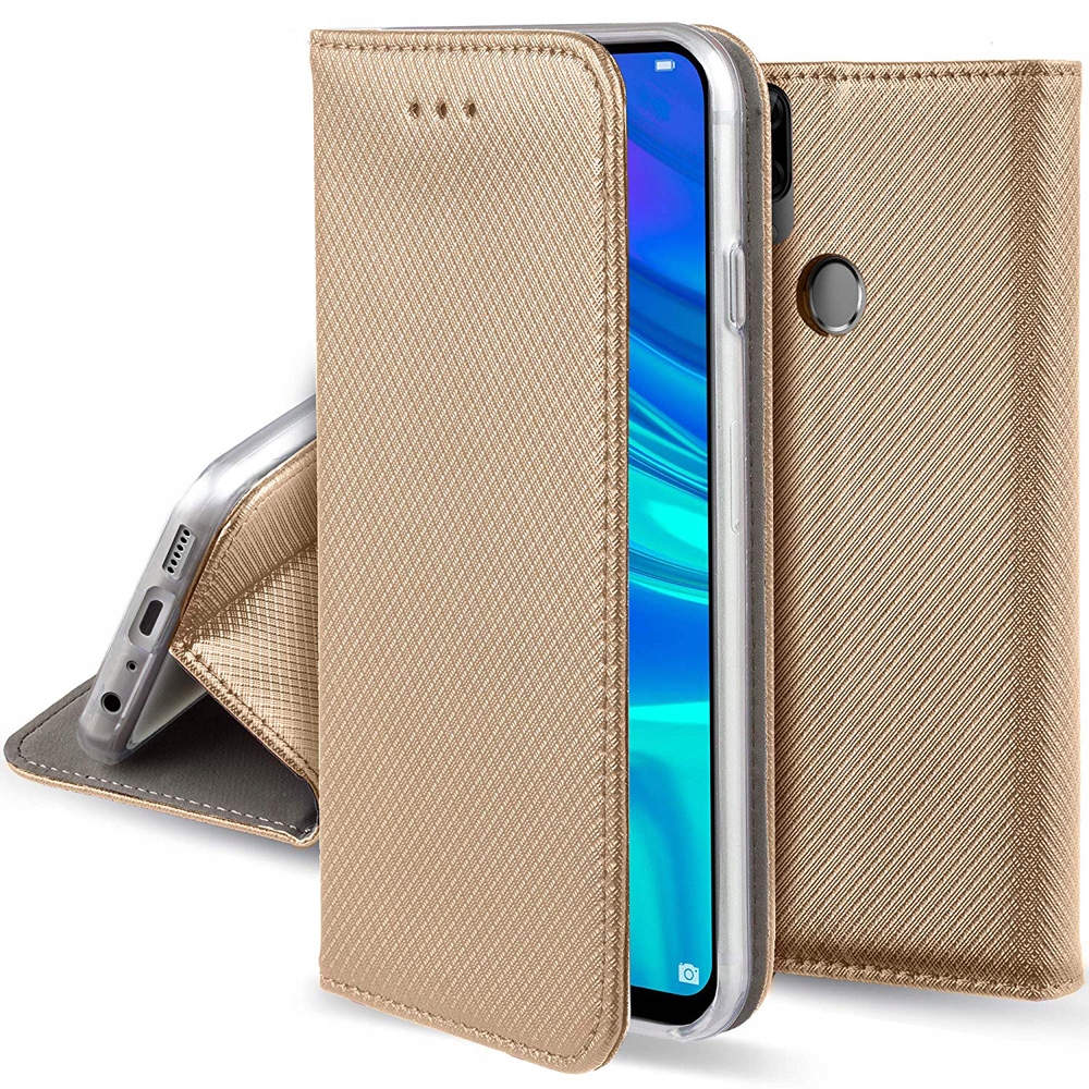 

Etui Smart Magnet + Szkło 9H Huawei P Smart 2019