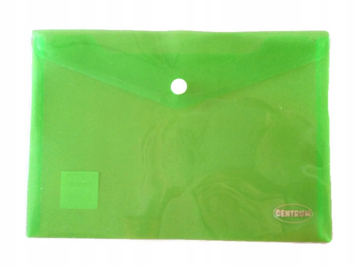 

Teczka kopertowa na zatrzask przezroczysta Pp A5