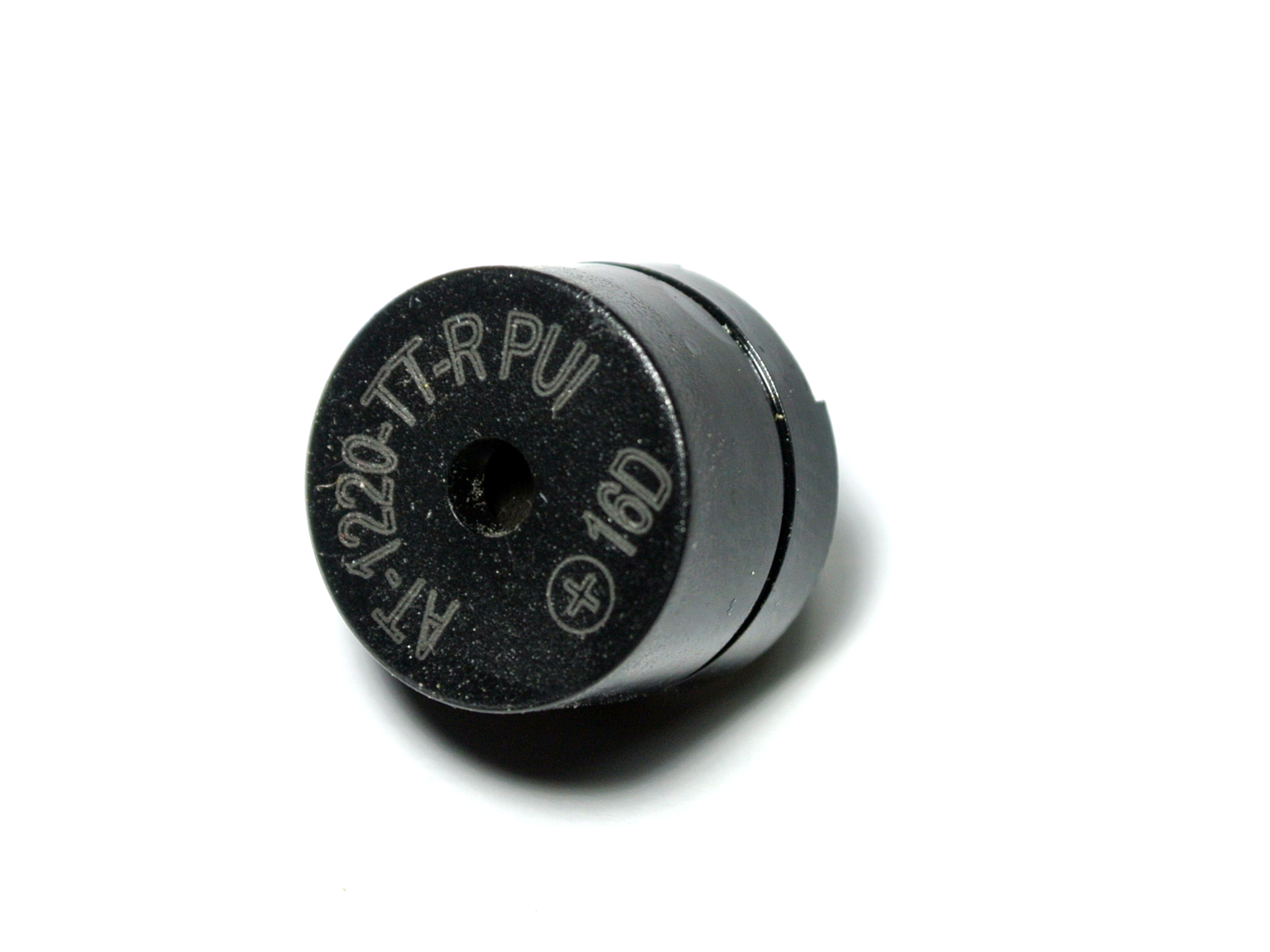 

Buzzer 1-3V 10mA 2048kHz Pui AT-1220-TT-R 12mm