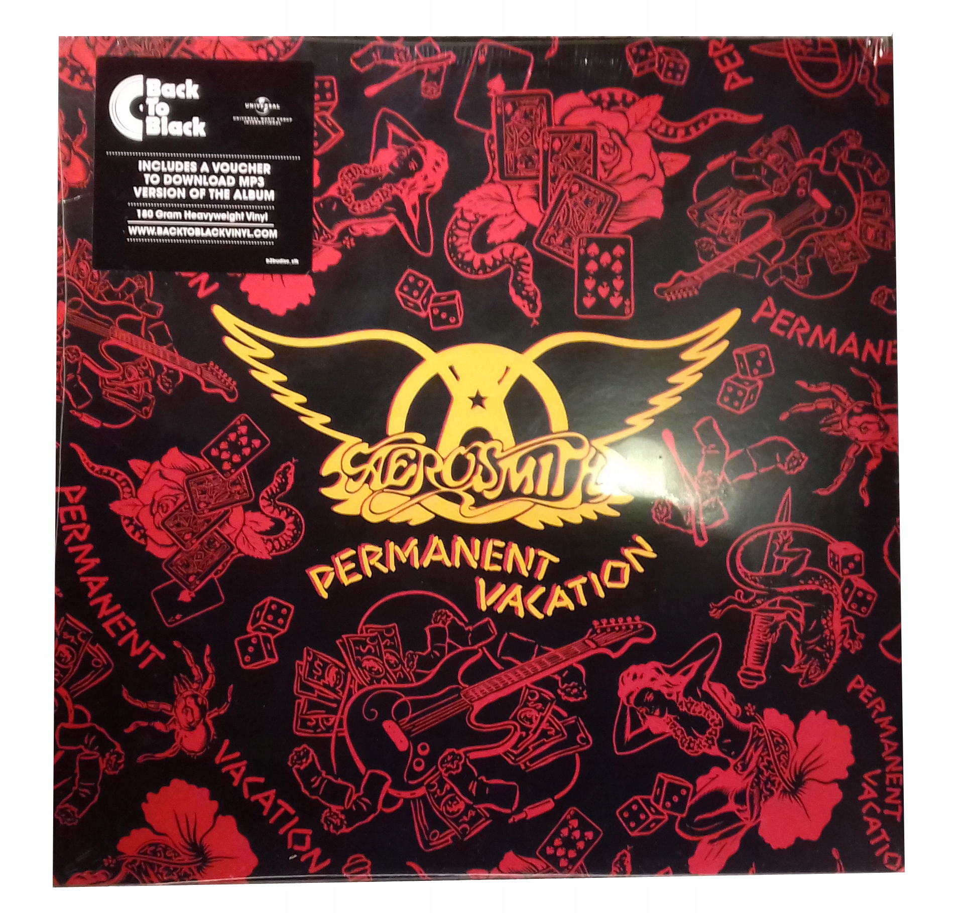 Aerosmith Permanent Vacation Lp Winyl