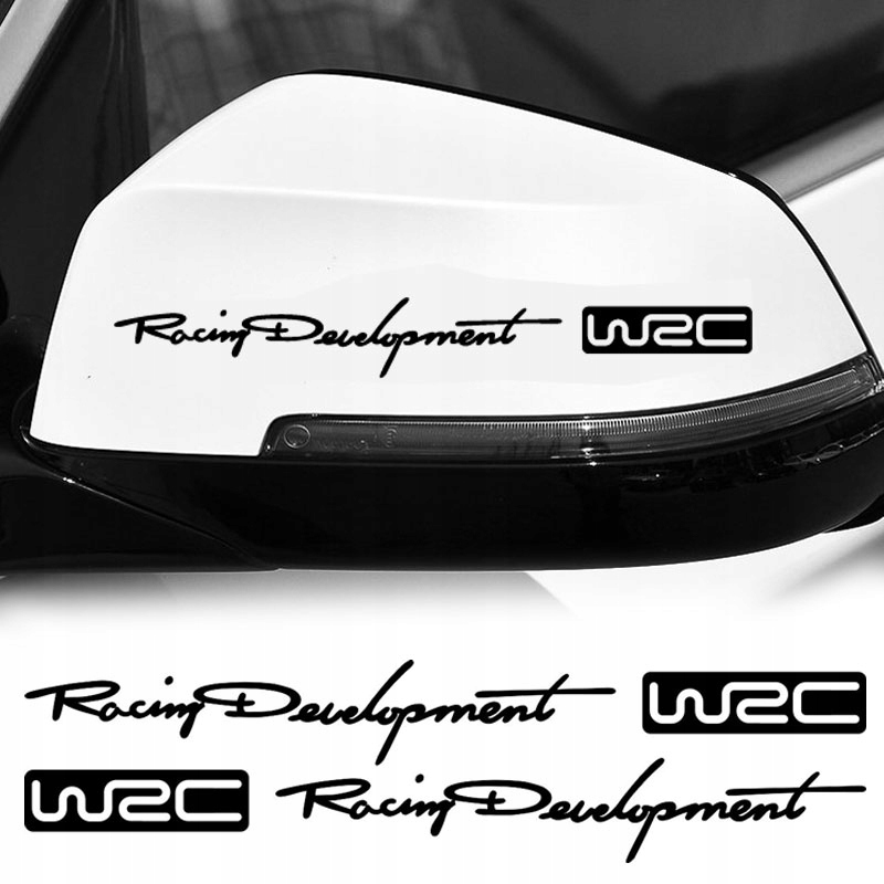 

Naklejki na lusterka Racing Development Wrc 2szt