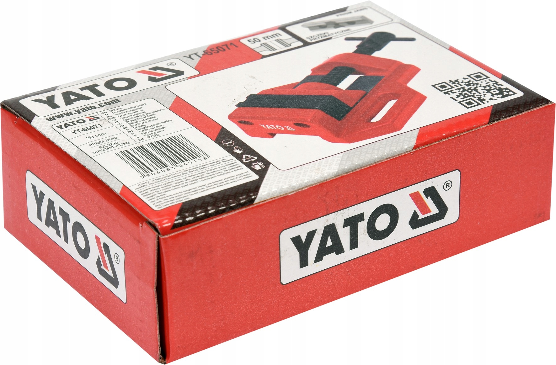 YATO IMADŁO MASZYNOWE MODELARSKIE WIERTARKI 50mm Szerokość szczęk 50 mm