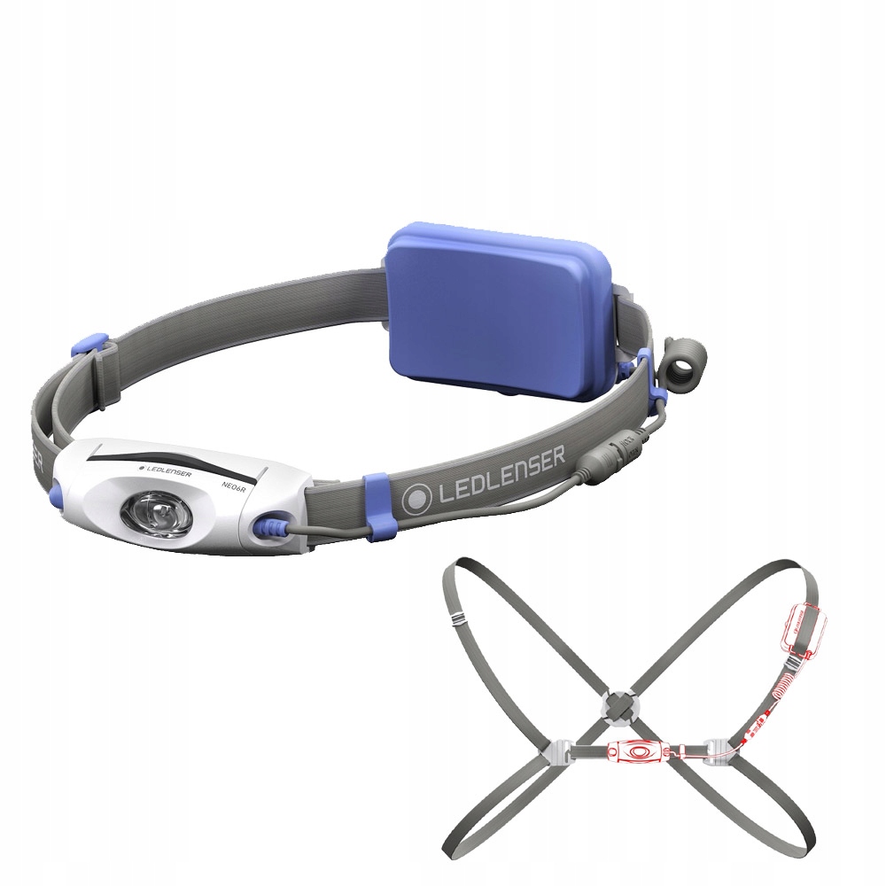 Latarka czołowa Ledlenser NEO_6R 240 lm 30 m Blue