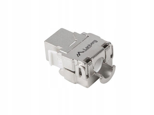 Gniazdo keystone RJ45 Lanberg kat.6a 180st. FTP