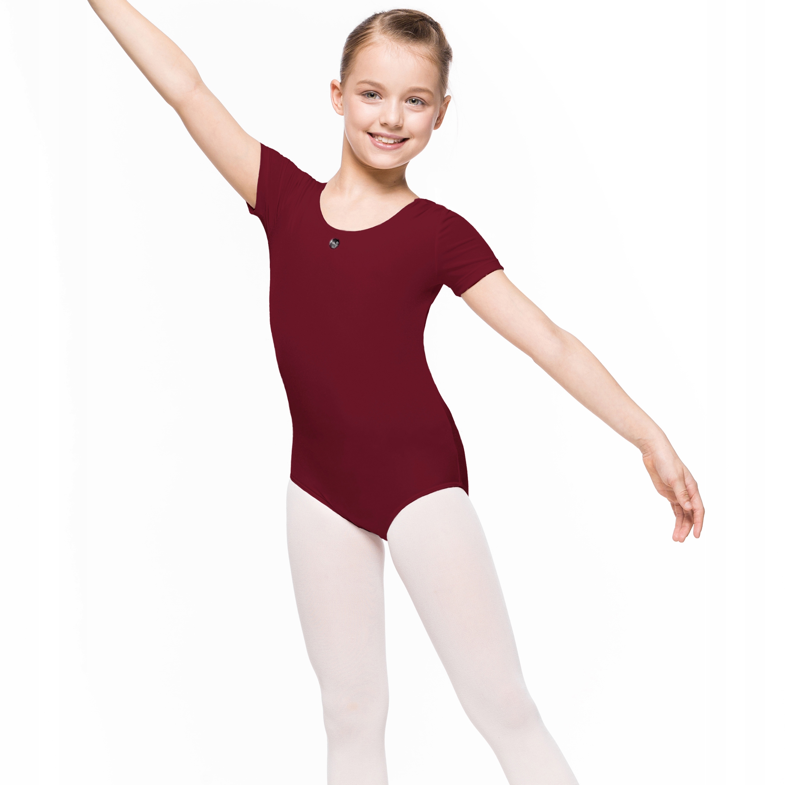 

Dziecięce Body Gimnastyczne Bordowe X1 Gbo 110/116