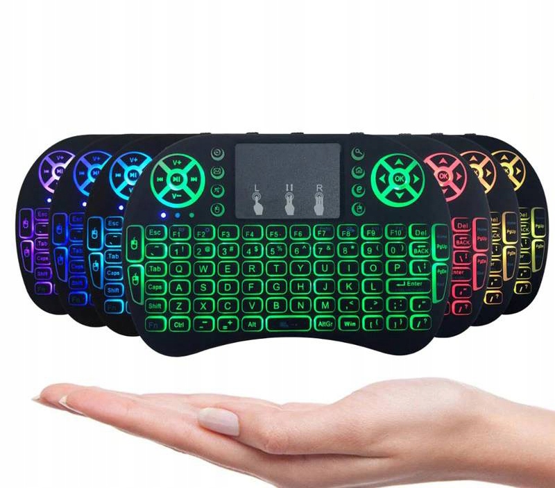 INT BOX I8 Pro Android 6.0 TV BOX 2GB + KLAWIATURA Formaty obrazu DivX DVD-Video SVCD VCD