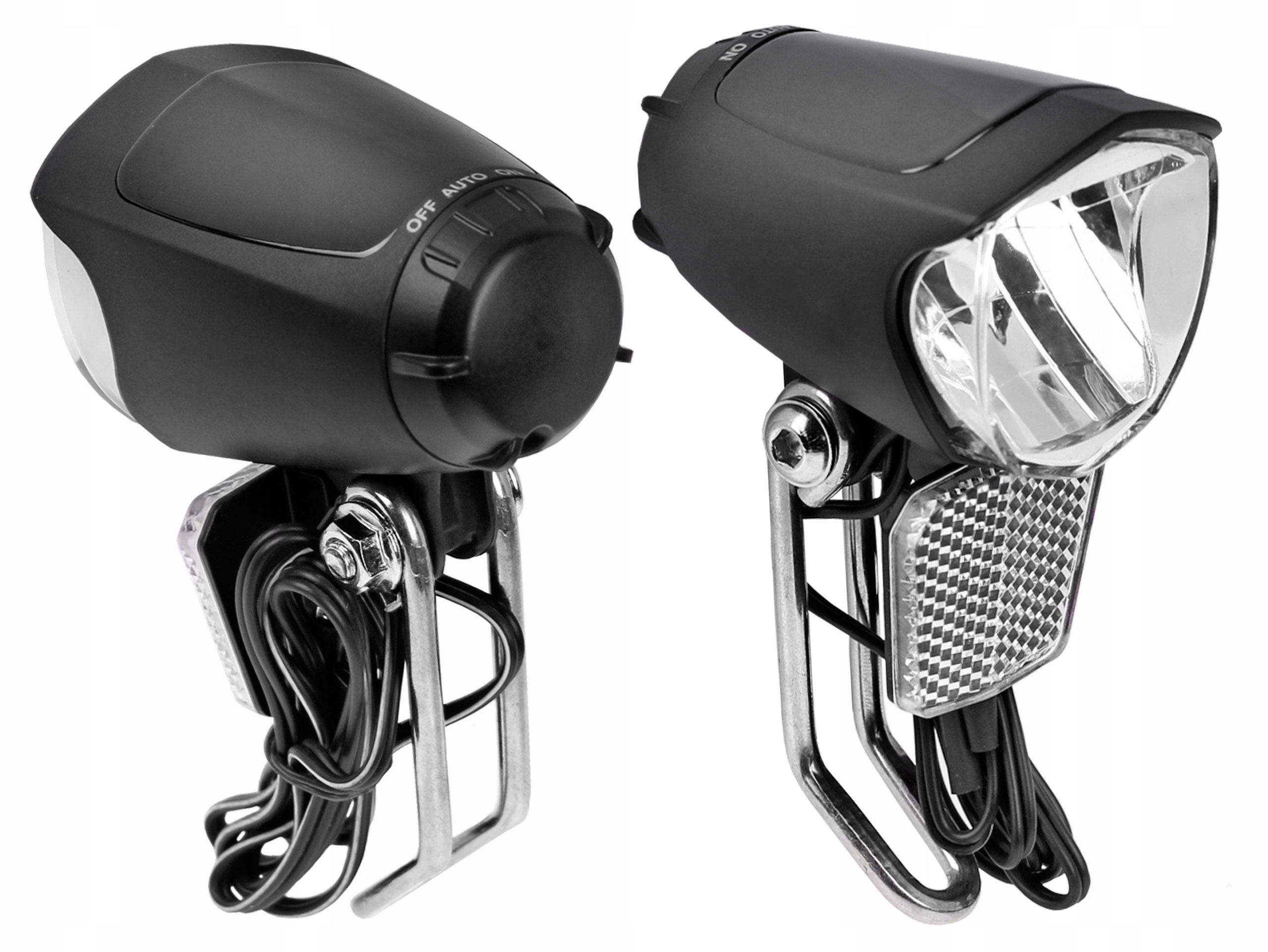 

Mocna Lampka Rowerowa Led Dynamo Prądnica 70LUX