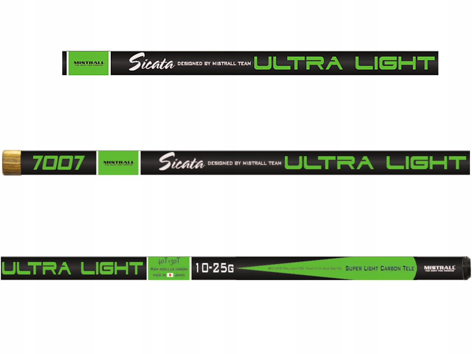 BAT MISTRALL SICATA COMPETITION POLE 9m / 10-25g Długość całkowita 900 cm