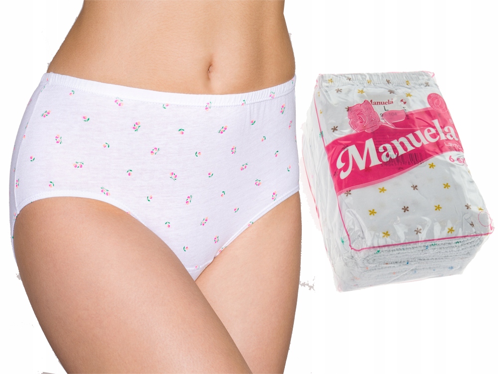 

Lama figi Majtki damskie Manuela 6szt r XXL