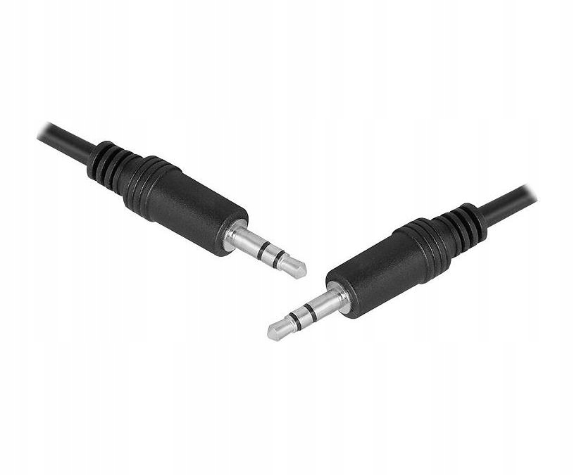 

Kabel przewód Aux maly jack 3.5mm 0,5m wtyk - wtyk