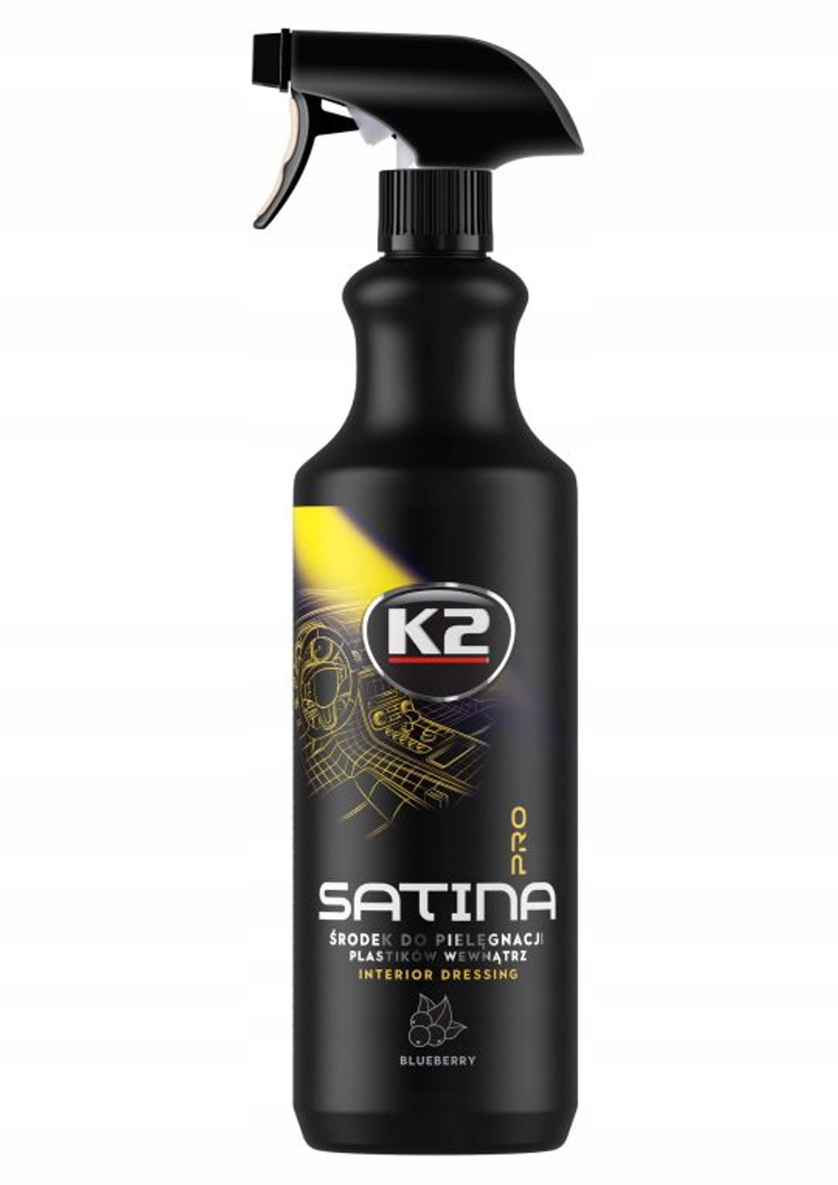 

K2 Satina Pro Dressing Do Wnętrza Blueberry 1L
