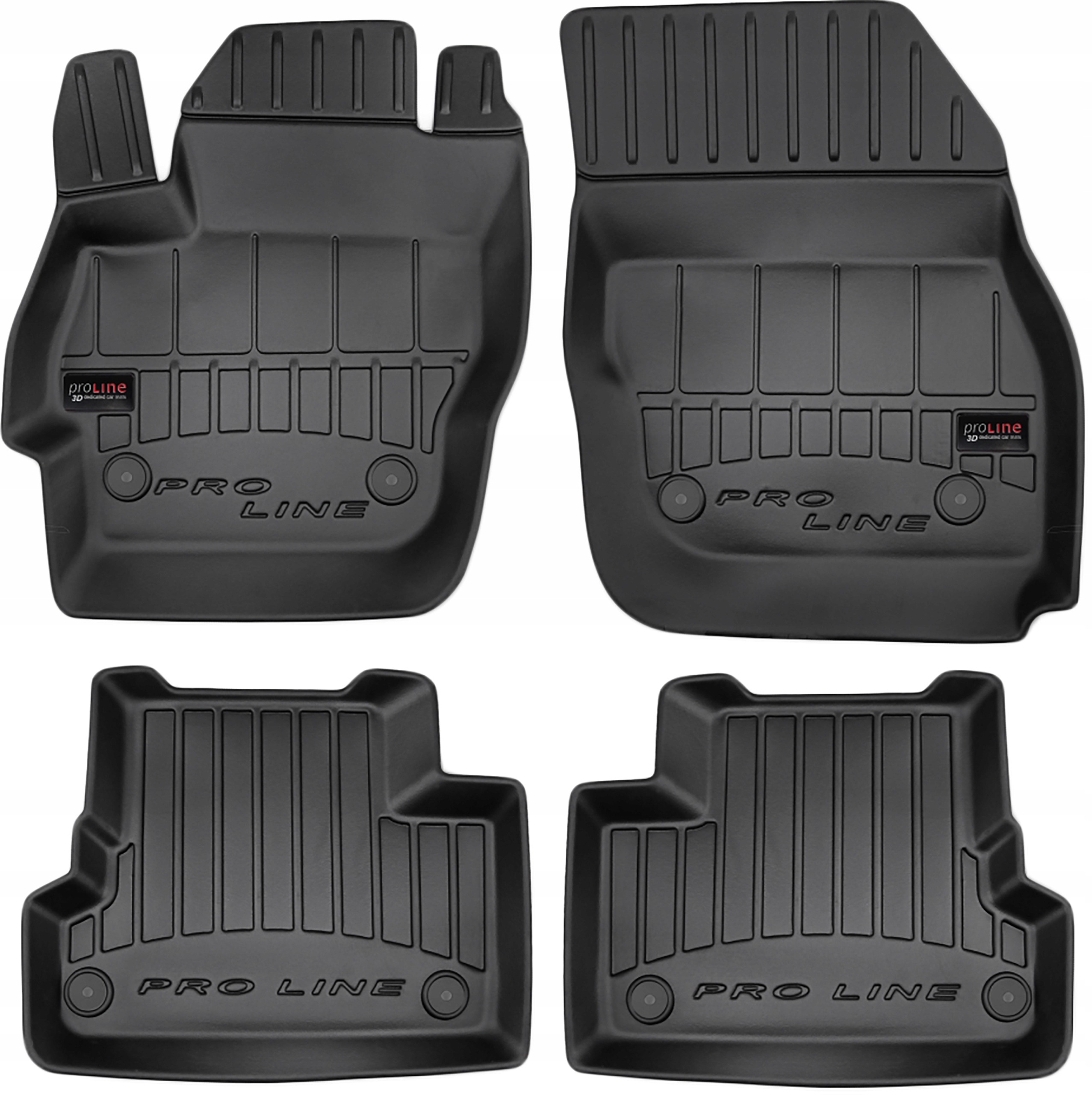 Gumové Koberce Proline Mazda 3 II 2008-2013, 4ks3D407411 Frogum