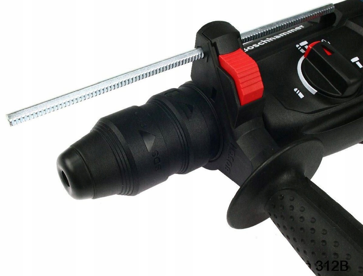 MŁOTOWIERTARKA GBH 2-26 DFR BOSCH 11 WIERTEŁ DŁUT Maksymalna moc 800 W