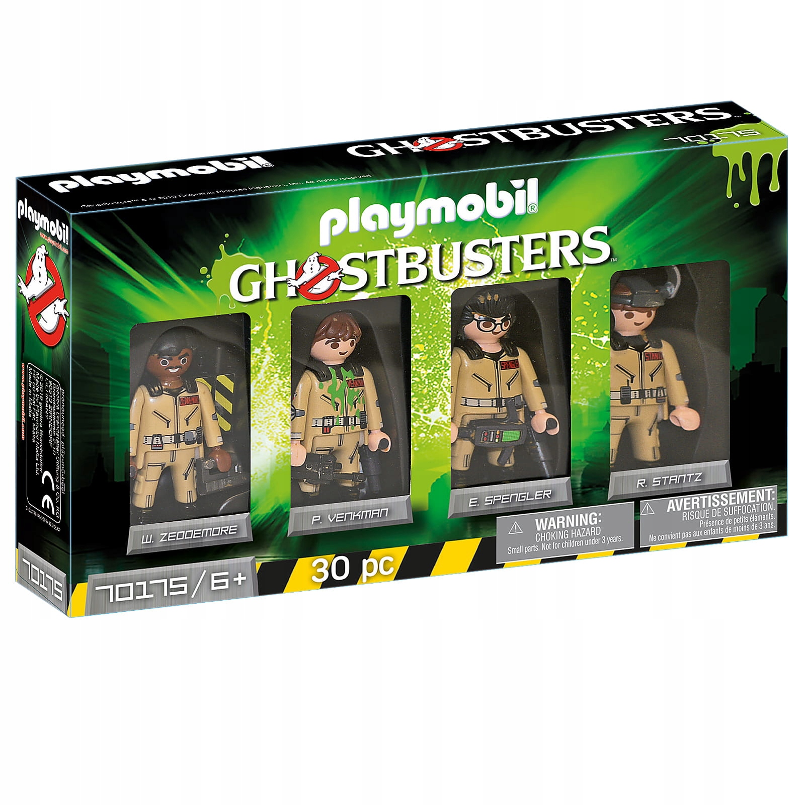 PLAYMOBIL Ghostbusters 70175 Zestaw figurek - Pogromcy Duchów