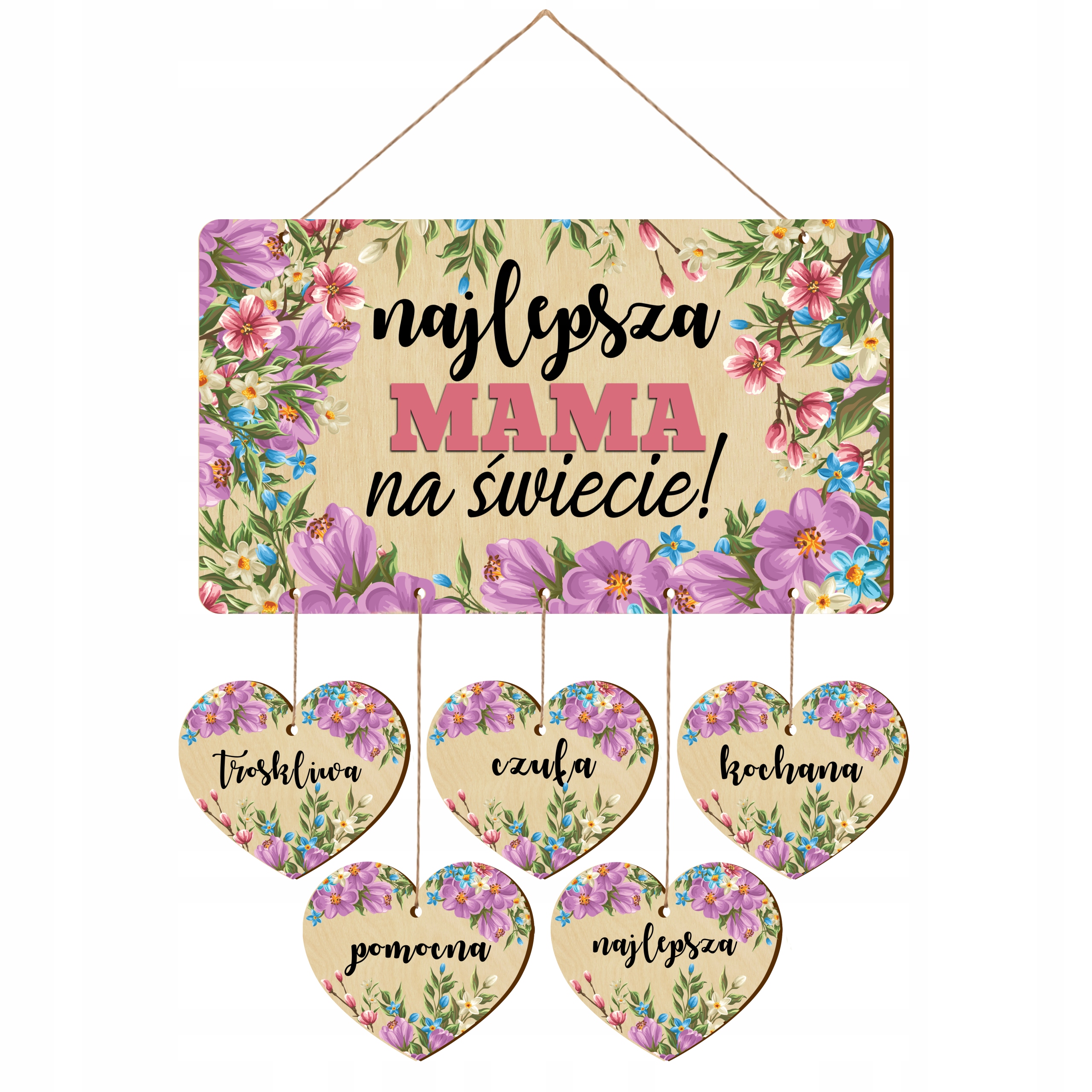 

Dzień Matki Mamy upominek Tabliczka M