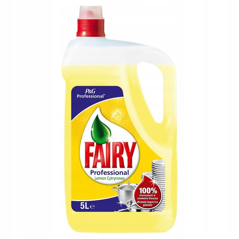 Levně Prostředek Na Mytí Nádobí Fairy Lemon Profesionální, 5L