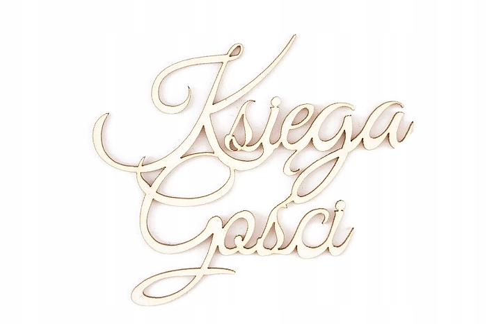 

Dekor Napis Księga Gości Beermata 90x75,6 mm WT027