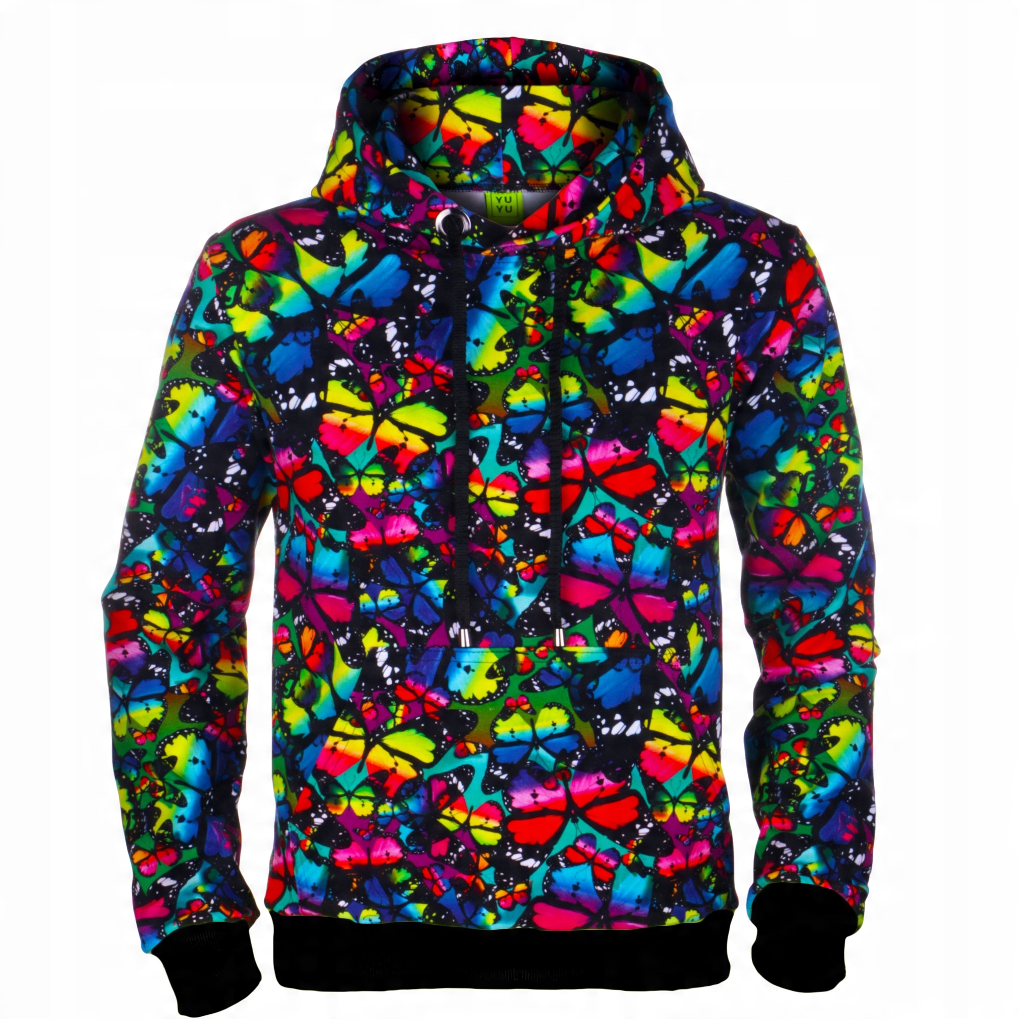 

Bluza Ciemne Motyle + Kaptur + Sznurek 152/158