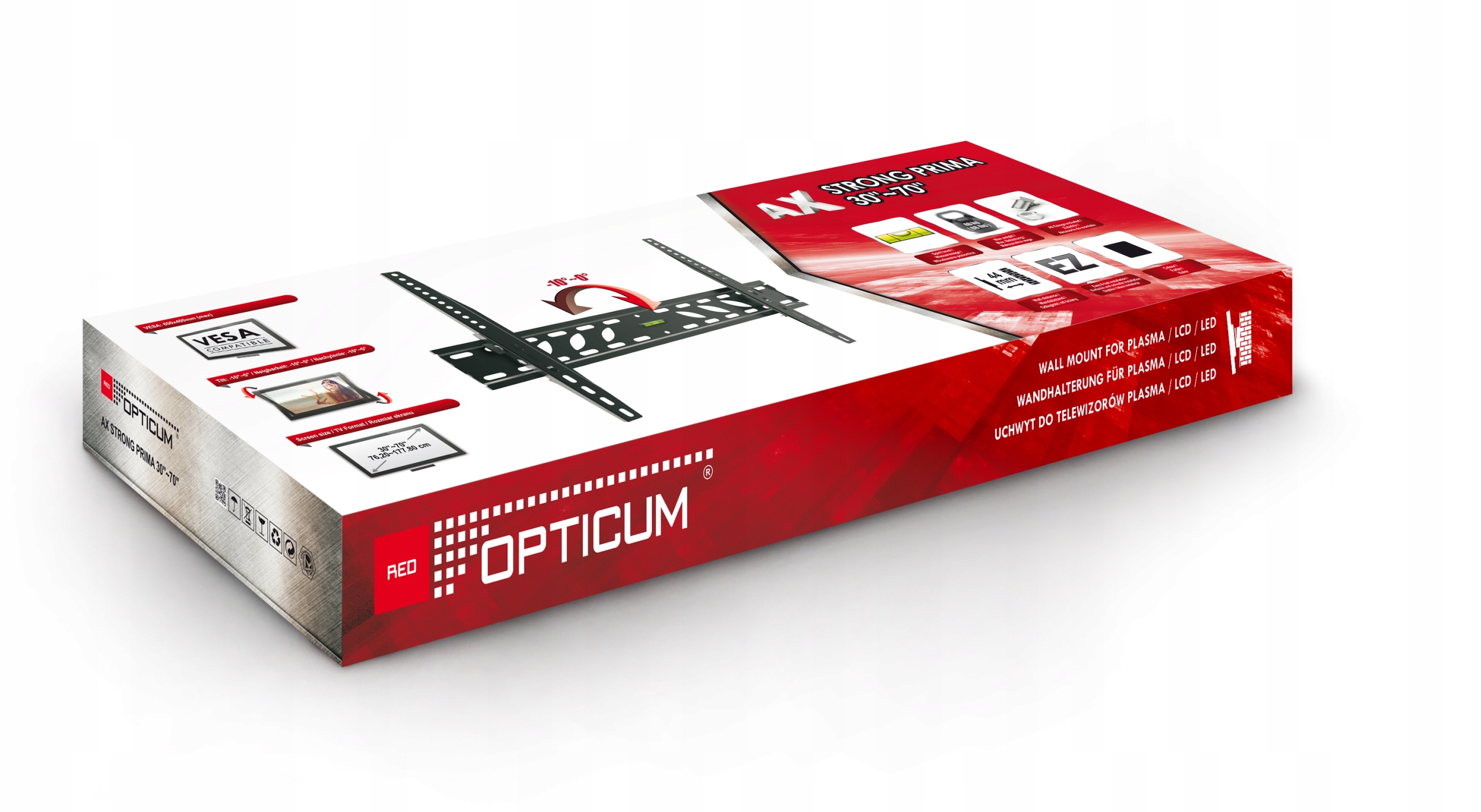 Wieszak TV Mocowanie Telewizora 30-70 Uchylny Model Strong Prima