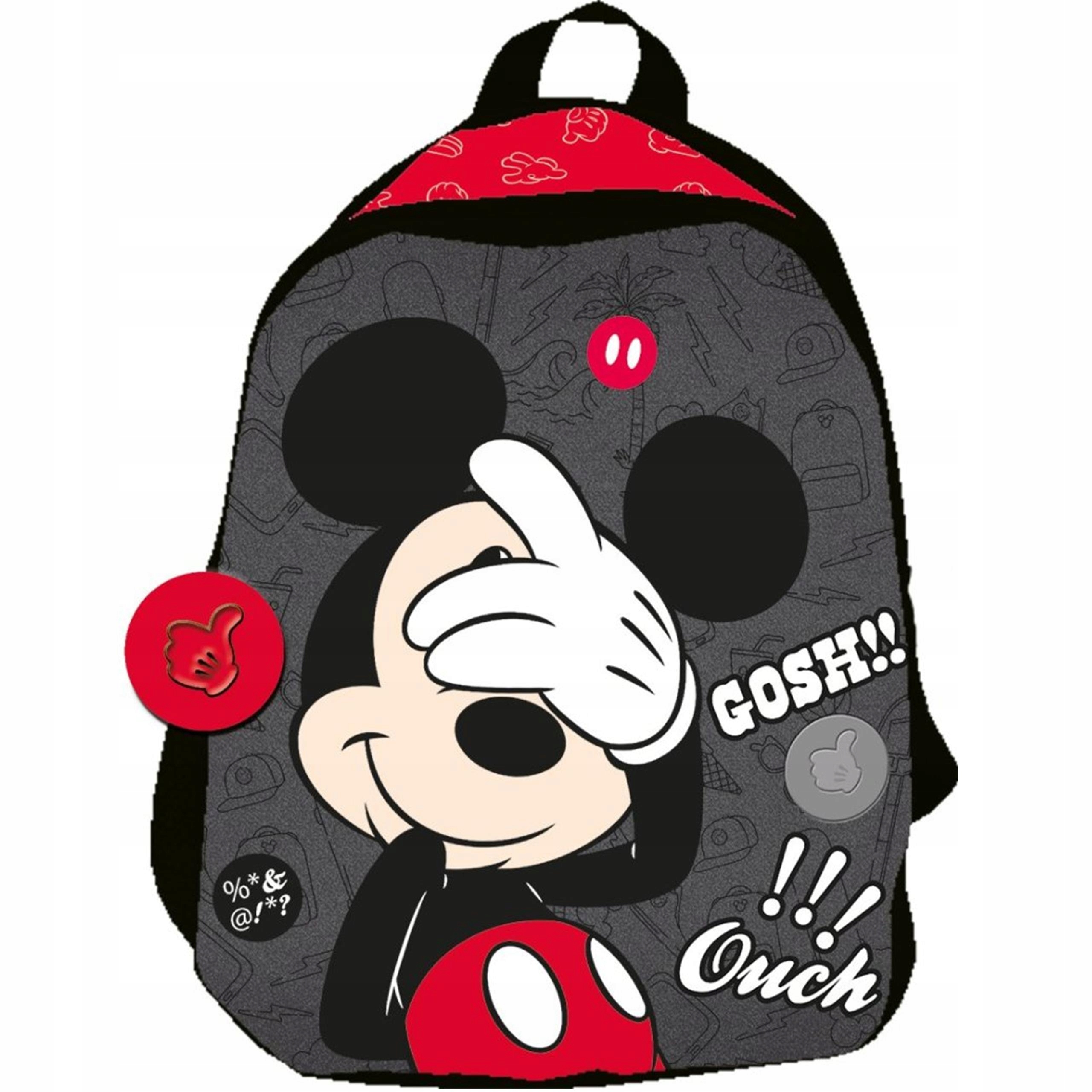 РЮКЗАК PLECACZEK МЫШЬ МИККИ МАУС ДЛЯ МАЛЬЧИКА