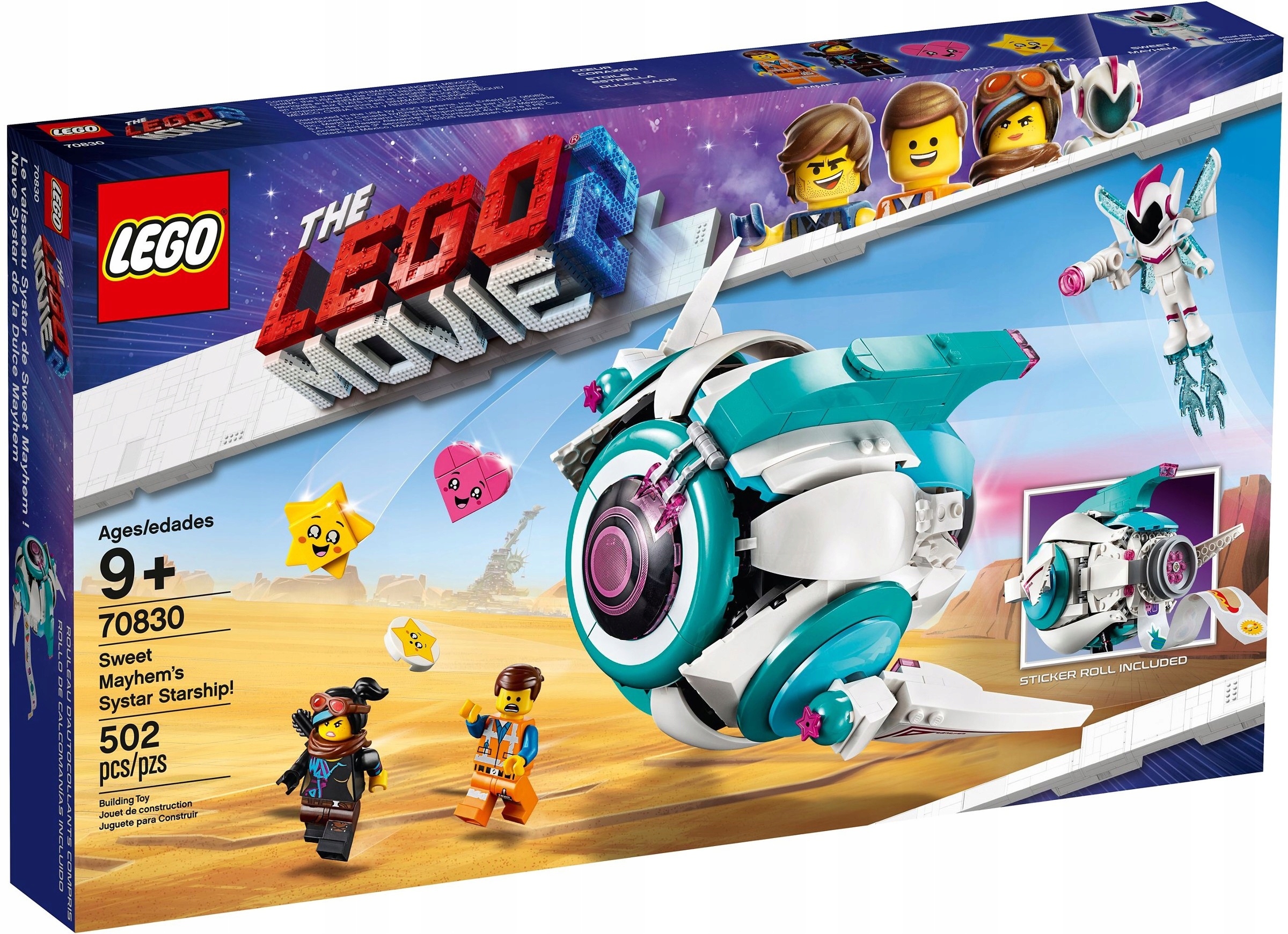 Lego Movie Przygoda 70830 Statek Gwiezdny Zadymy-Zdjęcie-0