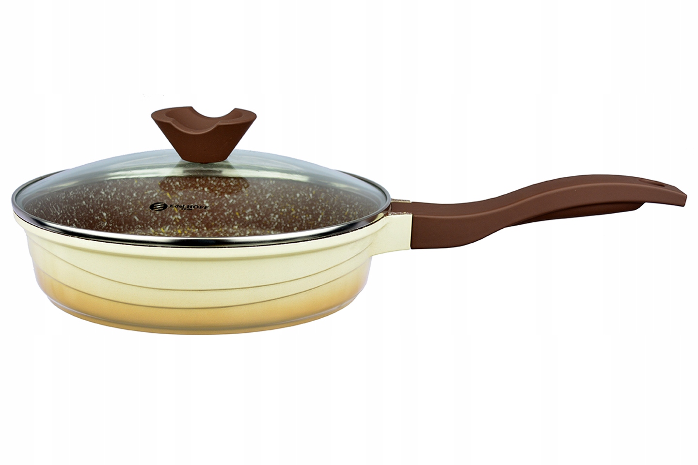 

Patelnia Z Pokrywą Marmurkowa Powłoka 24CM Ind.