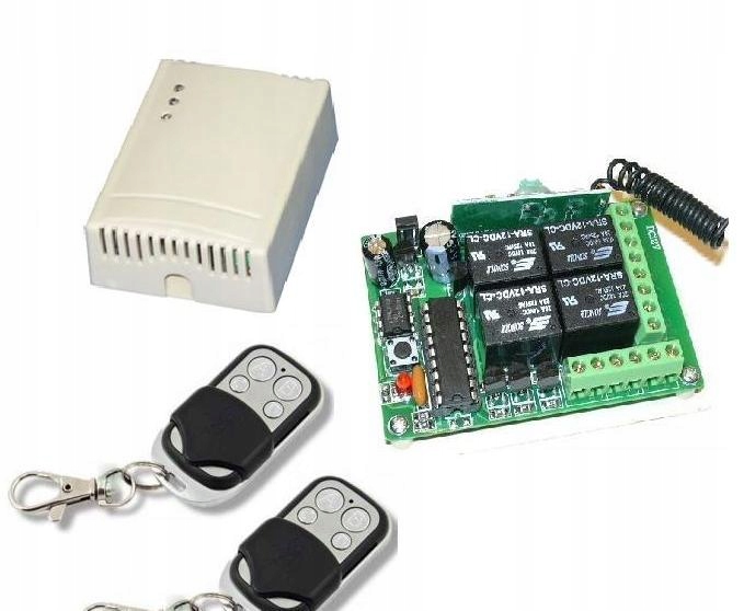 STEROWANIE ZDALNE 4 KANAŁOWE DO BRAM BRAMY PILOT