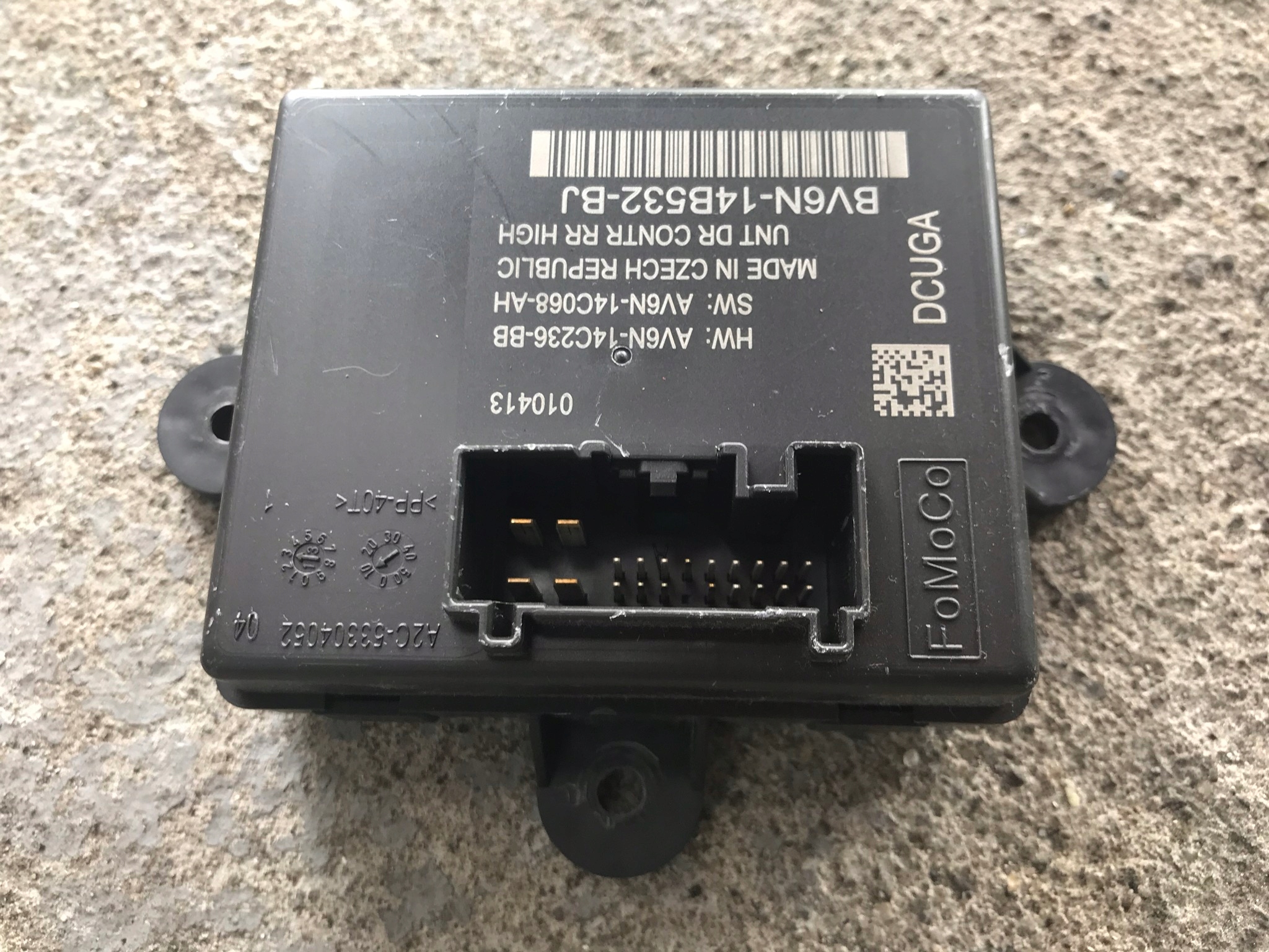 Moduł drzwi Ford Focus mk3 Prawy tył BV6N-14B532 Typ samochodu Samochody osobowe