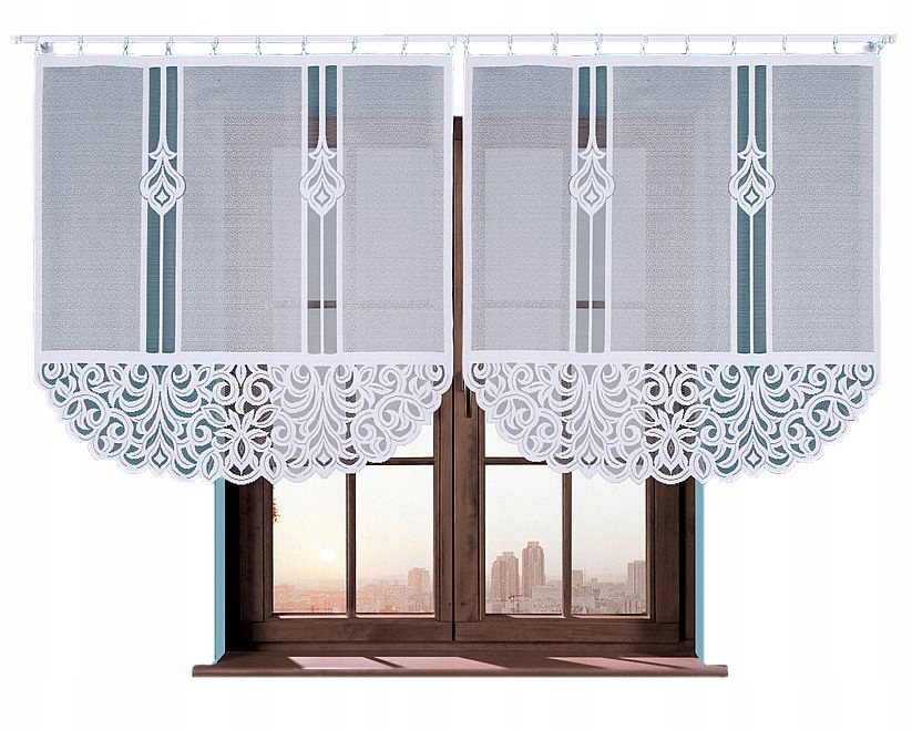 

Panel Ażur Firana Gotowa Żakard 120x120 Zur