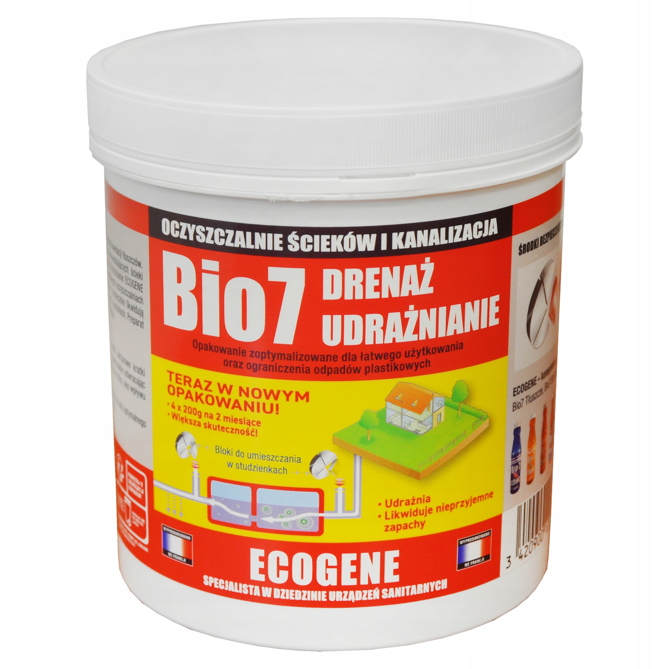 

Bio7 Drenaż Udrażnianie Niedrożny Zator Bio 7
