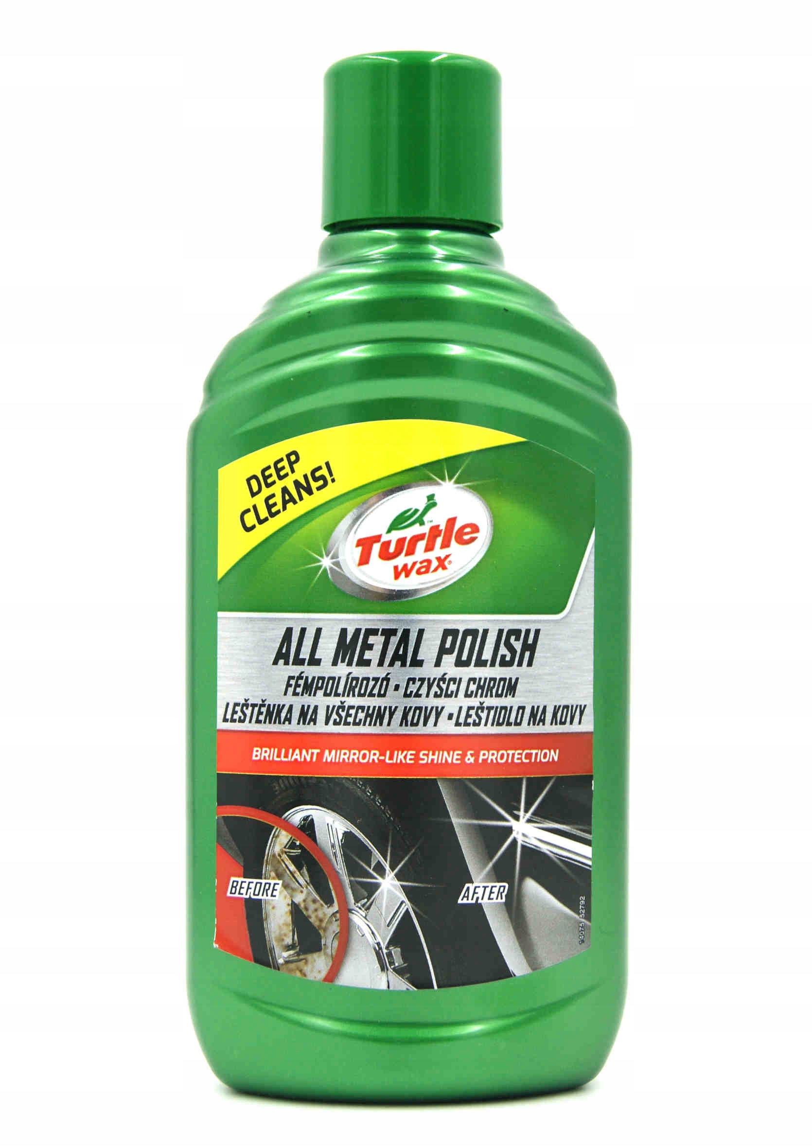 TUR ŚRODEK DO RENOWACJI POWIERZCHNI CHROMOWYCH ALL METAL POLISH 300ML PŁYN Pojemność opakowania 300 ml