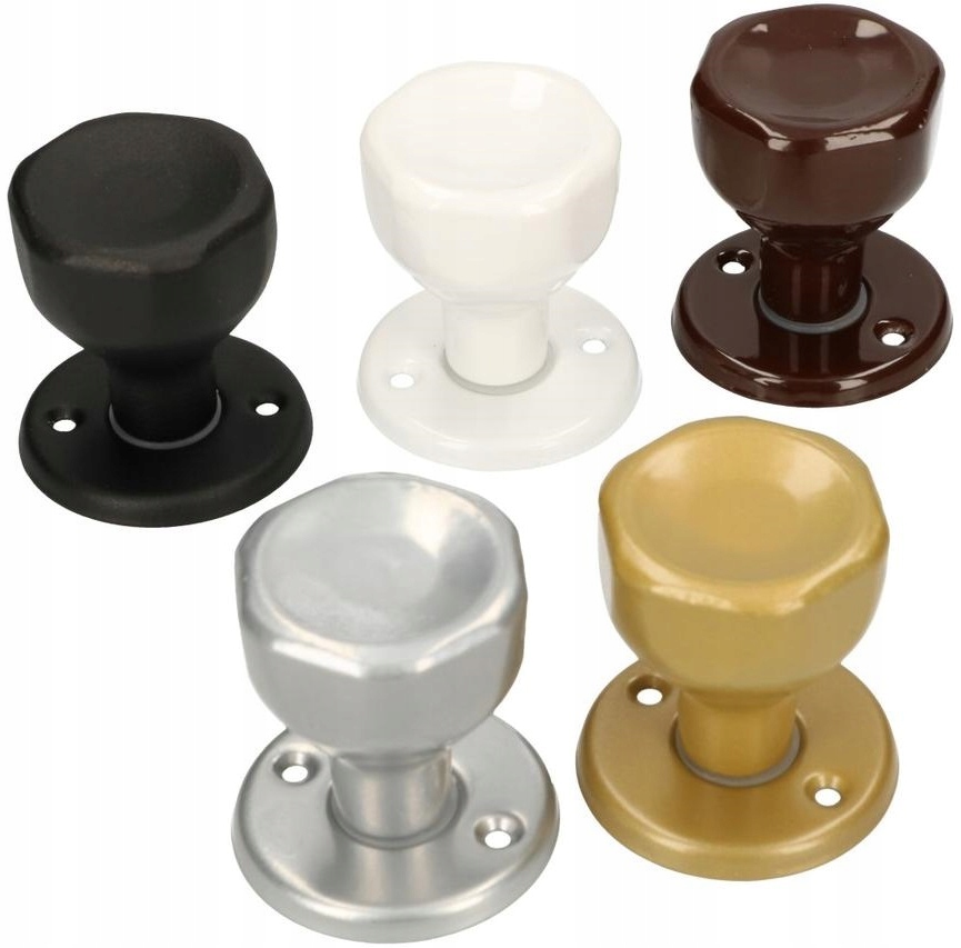 GAŁKA POCHWYT DRZWI STAŁA UCHWYT KLAMKA BIAŁA Kolor biały