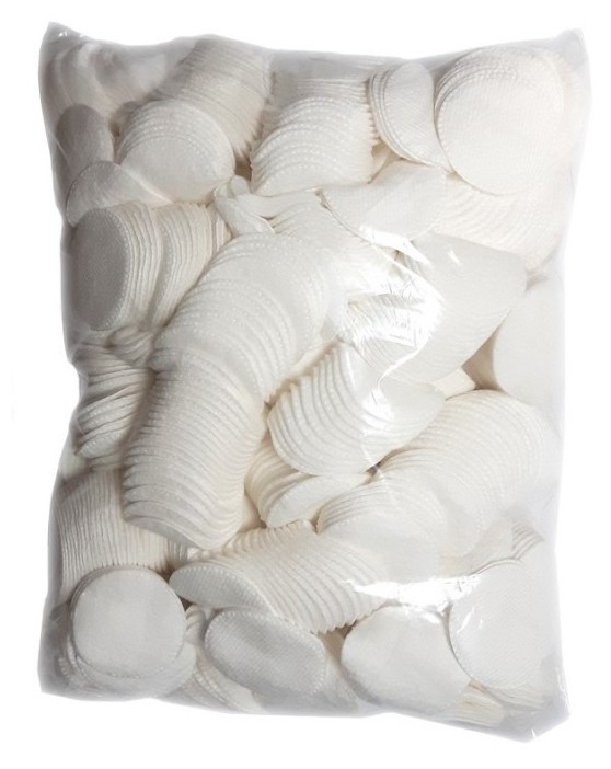 

Płatki kosmetyczne bawełniane 500 gram 1200szt.