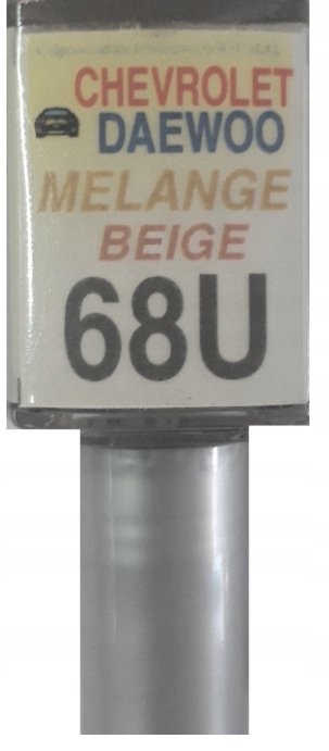 CHEVROLET DAEWOO 68U MELANGE BEIGE LAKIER ZAPRAWKA