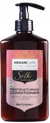

Arganicare Silk Odżywka Rozplątująca Z Jedwabiem