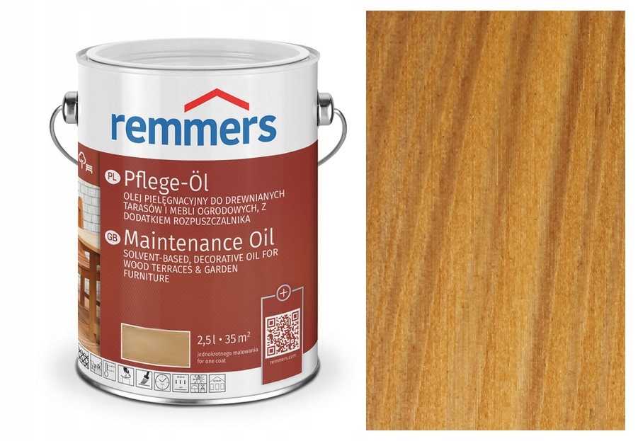 Olej Do Tarasu Remmers Pflege Ol modrzew 2,5L