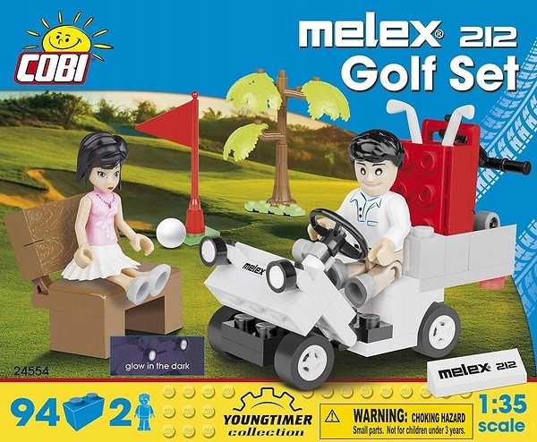 

Cobi 24554 Cars Melex 212 Golf Set
