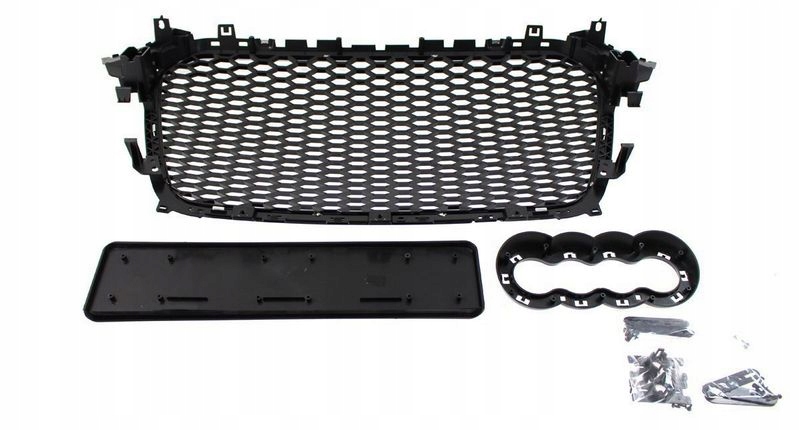 GRILL AUDI A4 B8 2012-15 RS-STYLE chrome-black PDC Producent części Inny