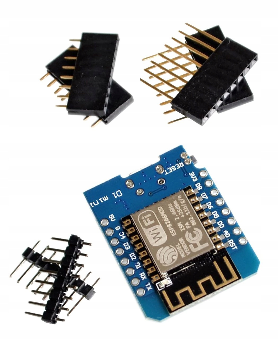 Moduł WiFi D1 mini ESP8266 EX Arduino IoT WEMOS Model D1