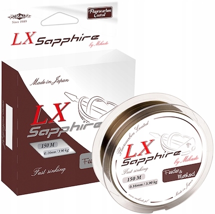 ŻYŁKA LX SAPPHIRE FEEDER&METHOD 0.14mm 2.70kg 150m