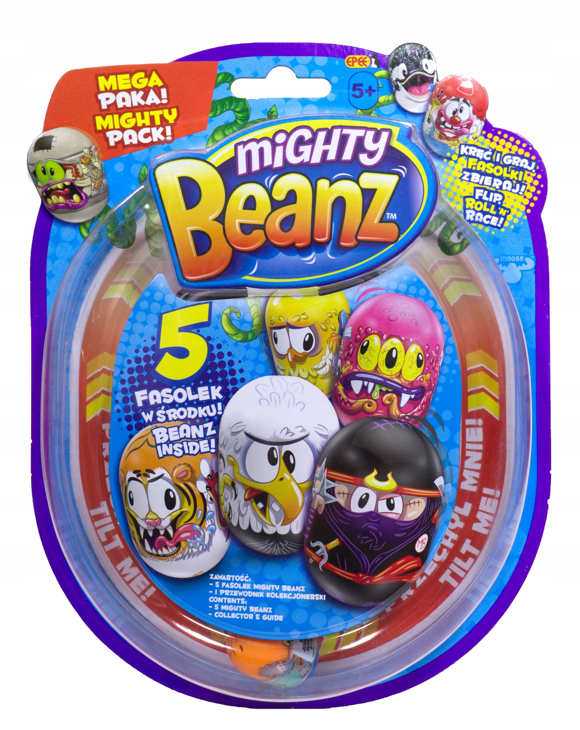 Fasolki Mighty Beanz 5 Pack Blister Epee Allegro Pl
