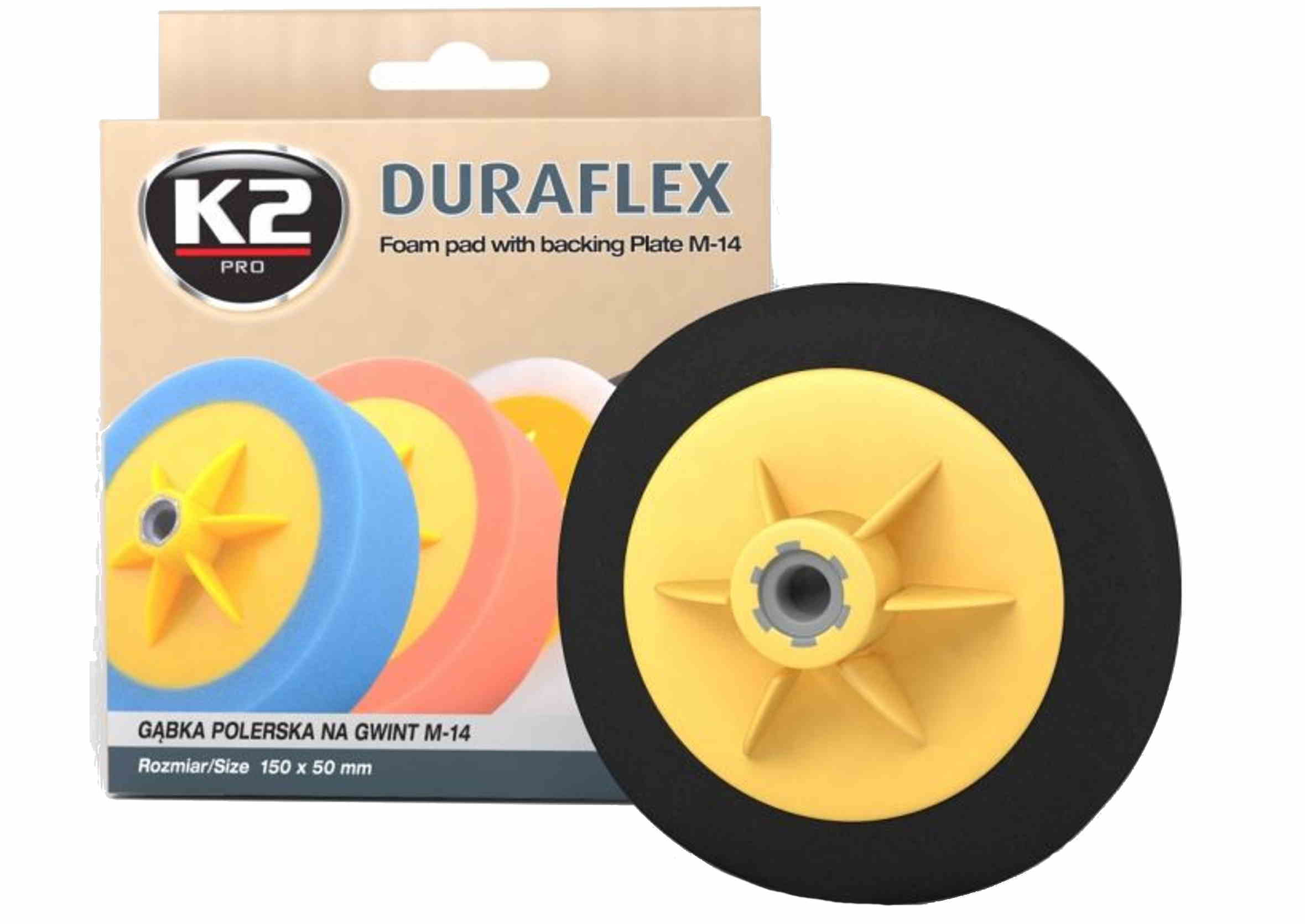 

K2 Gąbka Polerska Czarna Nabłyszczająca Na Gw. M14