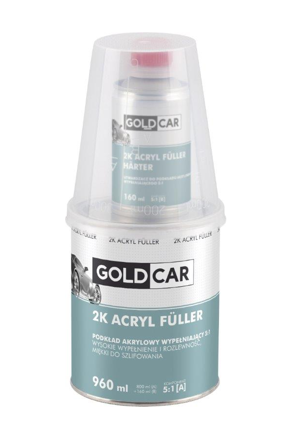 GOLDCAR podkład akrylowy Acryl Fuller SZARY 960ml