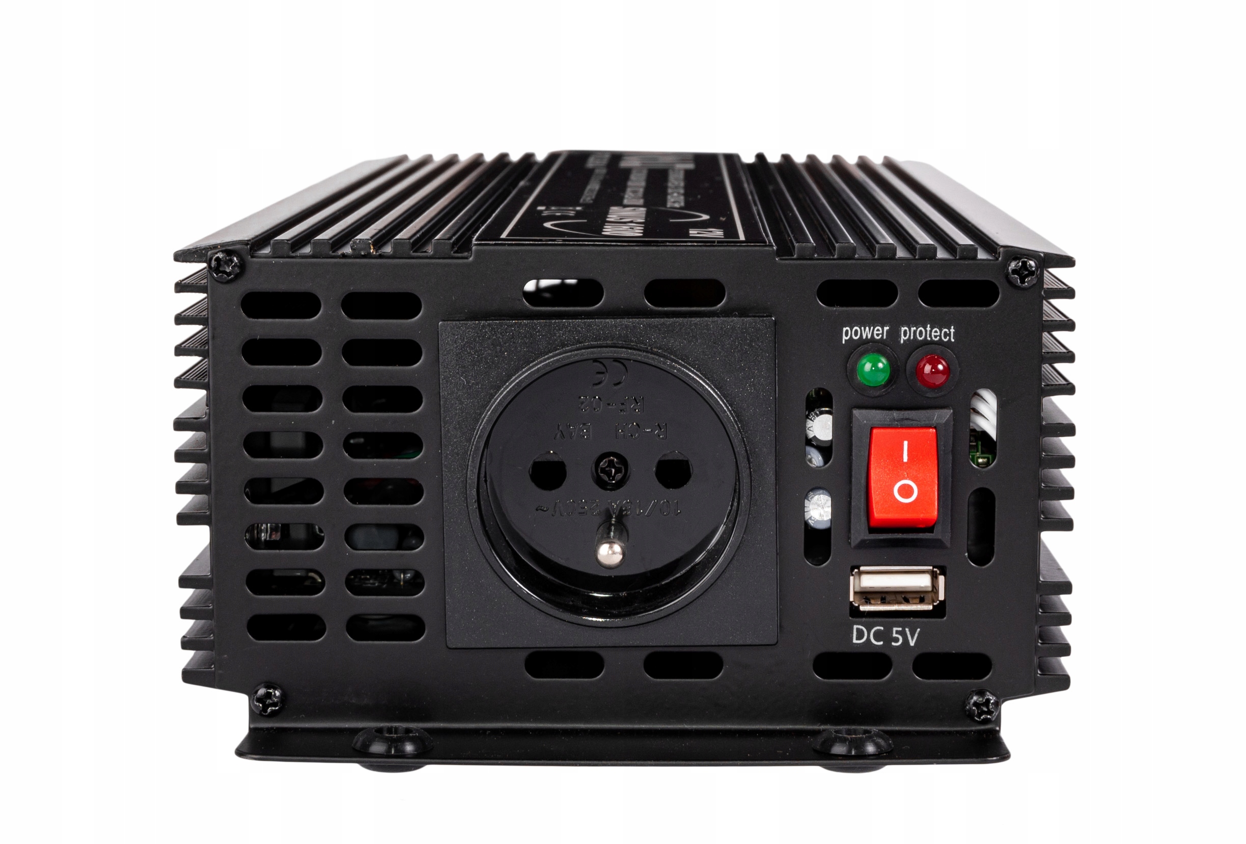 PRZETWORNICA PRADU NAPIECIA SINUS 12V 230V 1600W Weight with packaging 2 35 kg