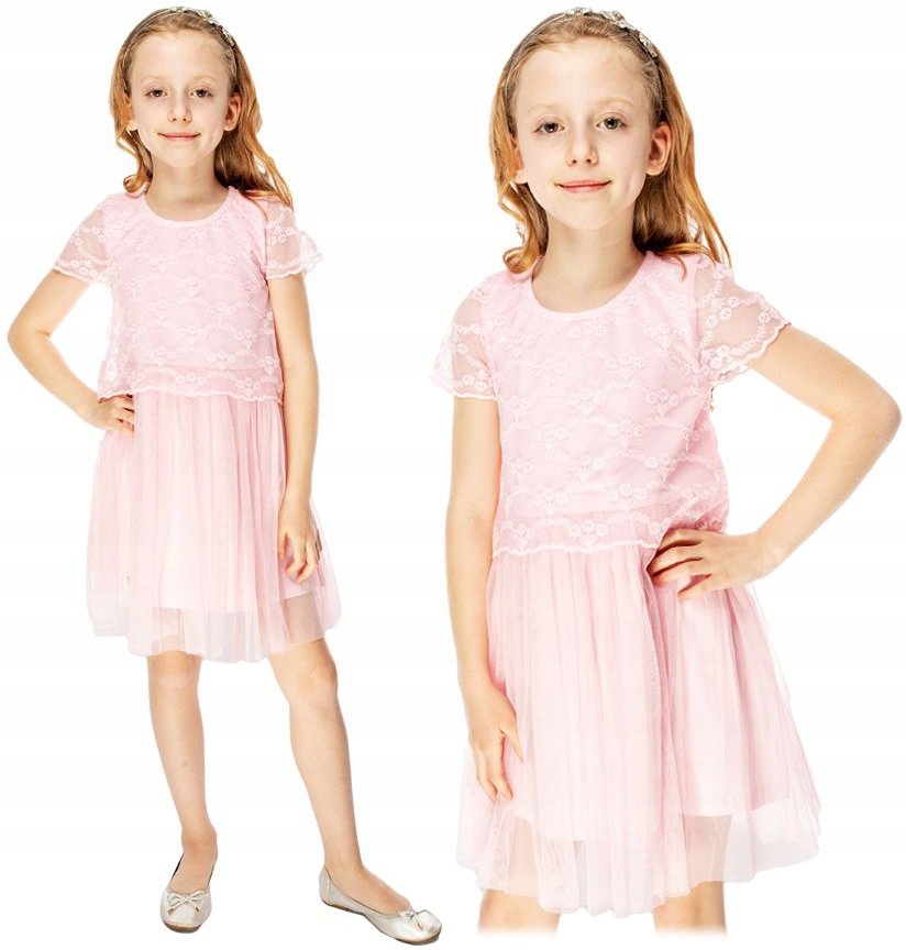 

Breeze Sukienka Tiul Wesele Gipiura 110 J112A